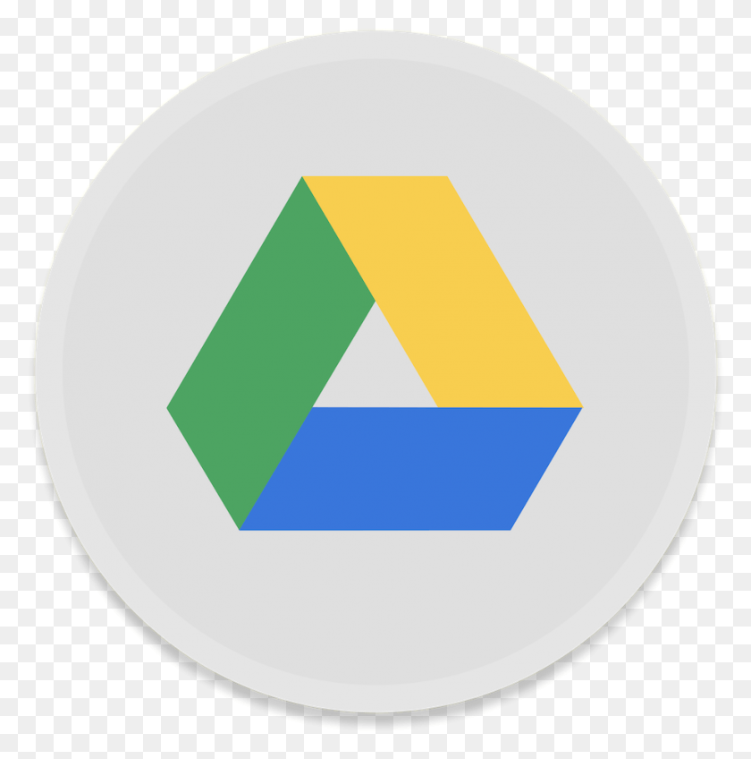 919x929 Free Icons Google Drive Round Icon, Triangle, Sphere, Logo HD PNG Download
