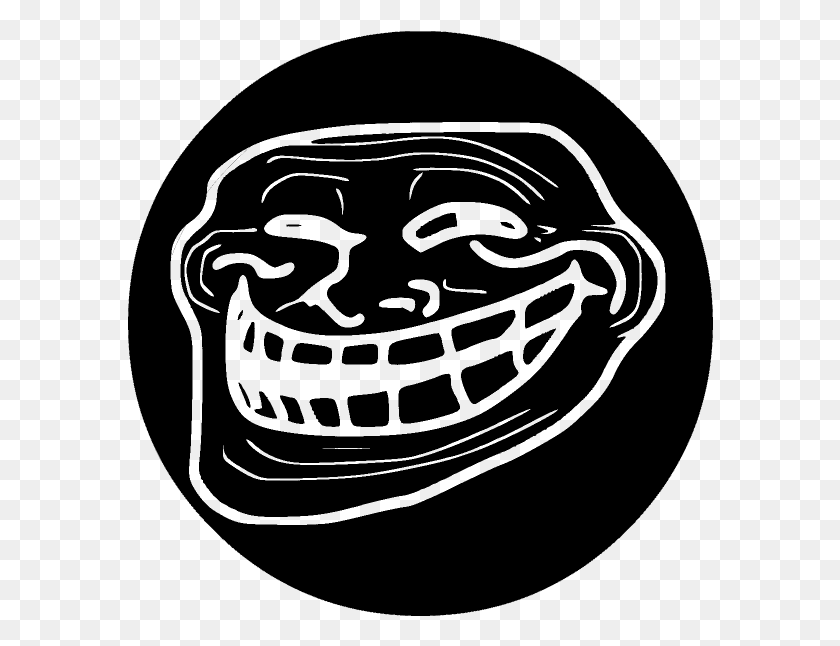 586x586 Free Icons Troll Face White, Nature, Outdoors, Astronomy HD PNG Download