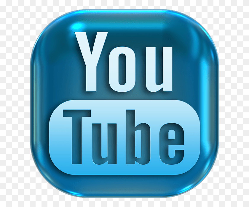 640x640 Descargar Png Iconos De Ilustración Símbolos Botón De Youtube Icono De Youtube Azul, Texto, Etiqueta, Word Hd Png
