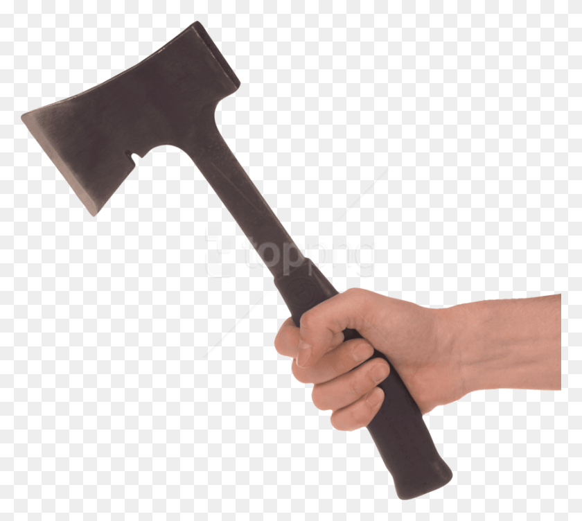 850x755 Free Images Weapon In Hand, Axe, Tool, Person HD PNG Download