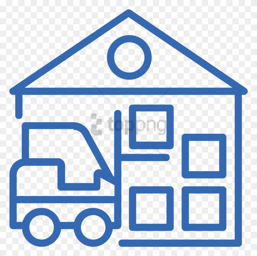 850x849 Free Improve Warehouse Performance Warehouse Icon, Text, Diagram, Postal Office HD PNG Download