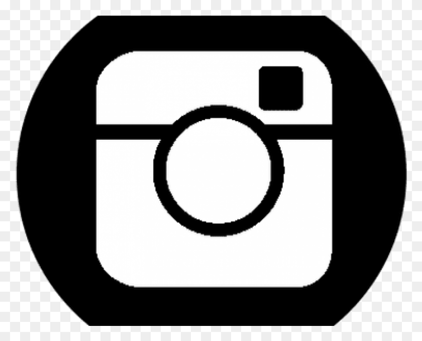 842x668 Free Instagram Icon White Images Background White And Black Instagram Logo, Camera, Electronics, Digital Camera HD PNG Download