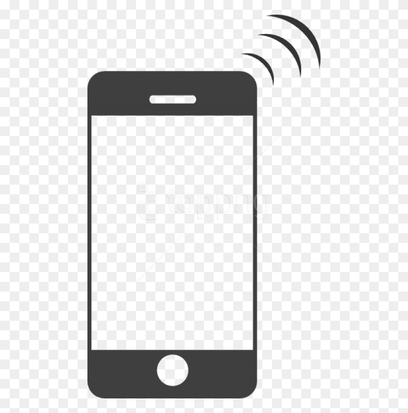 480x790 Free Iphone Black And White S Iphone Clipart Black And White, Electronics, Phone, Mobile Phone HD PNG Download