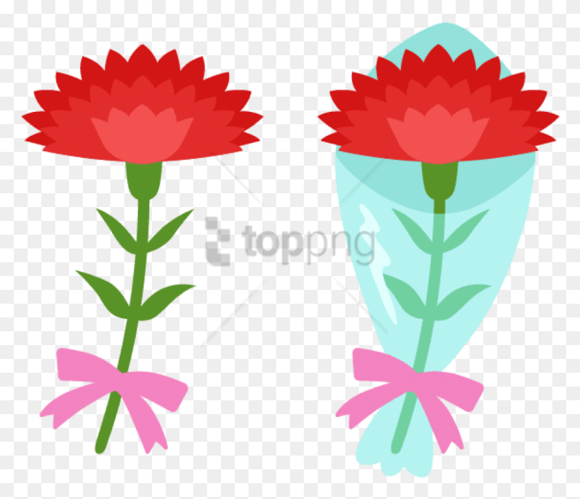 850x723 Free Japanese Mother39s Day Red Carnation Free And Gear, Plant, Flower, Blossom HD PNG Download