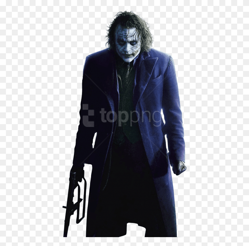 421x772 Free Joker Batman Joker Dark Knight, Clothing, Apparel, Overcoat HD PNG Download