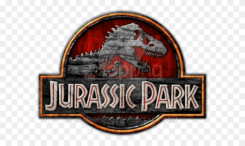 591x440 Free Jurassic Park Logo Image With Transparent Jurassic Park, Symbol, Trademark, Text HD PNG Download