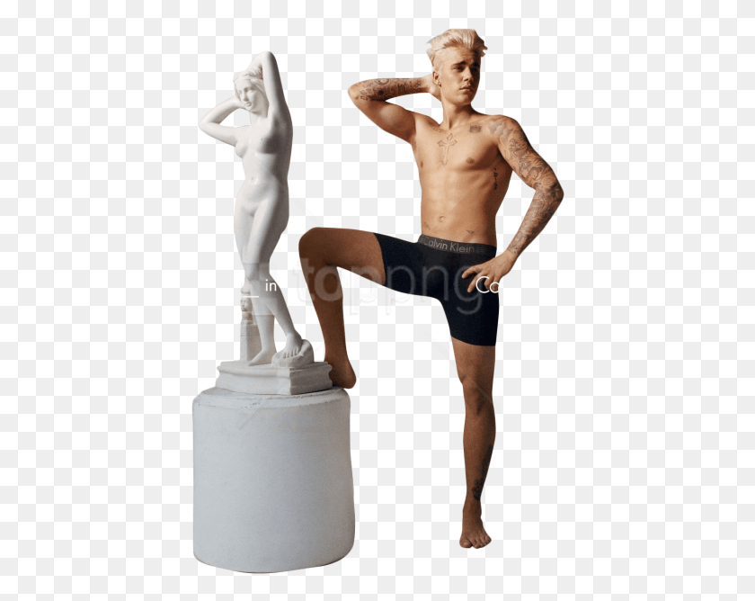 416x608 Free Justin Bieber And Calvin Klein Images Calvin Klein Ad Celebrity, Person, Human, Wedding Cake HD PNG Download