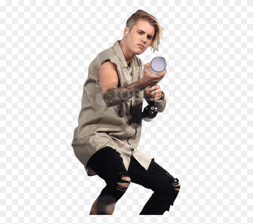 370x683 Descargar Png Justin Bieber Sosteniendo Gas Canone Imágenes Propósito Justin Bieber, Piel, Persona, Humano Hd Png