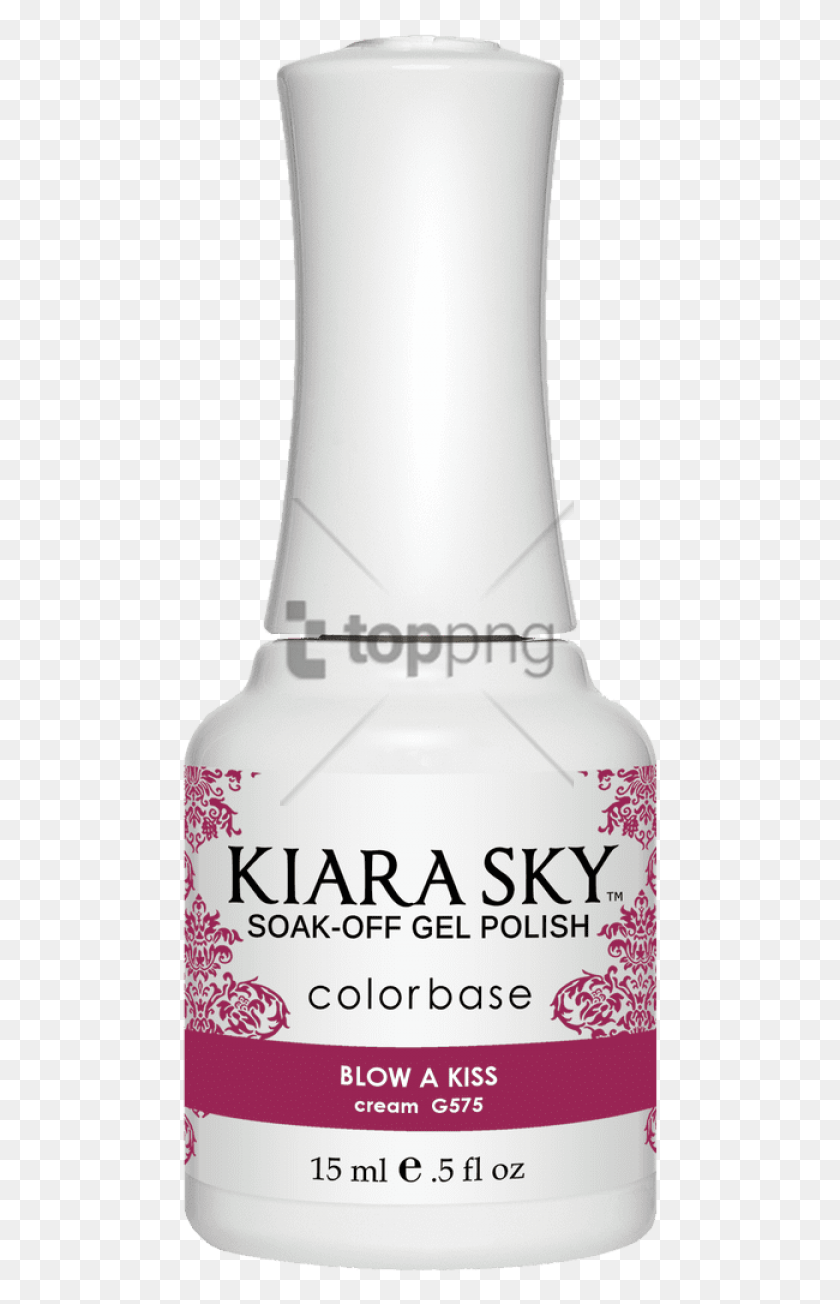 480x1244 Free Kiara Sky Gel Polish Out Image With Transparent Glass Bottle, Tin, Can, Aluminium HD PNG Download