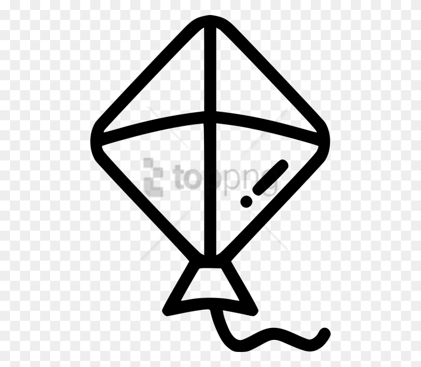 480x672 Free Kite Fly Flying Комментарии Воздушные Змеи Черно-Белые, Символ, Логотип, Товарный Знак Hd Png Скачать