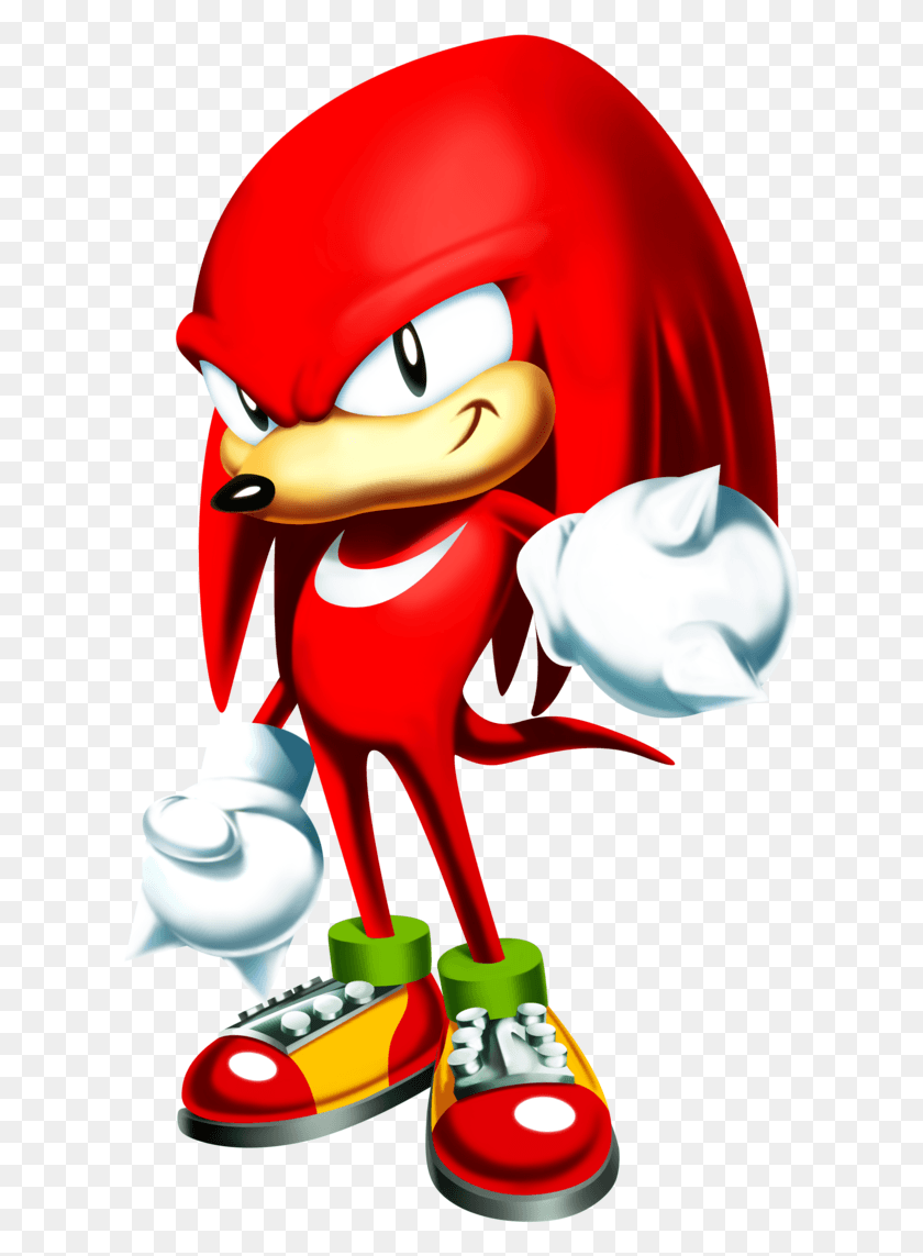 617x1083 Free Knuckles The Echidna Clipart Sonic Amp Cartoon, Toy, Helmet, Clothing HD PNG Download