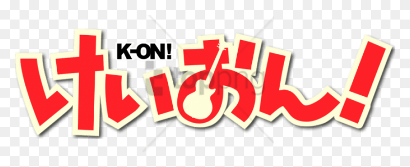 852x309 Free Kon Logo Images Background K On Houkago Live Logo, Text, Label, Alphabet HD PNG Download