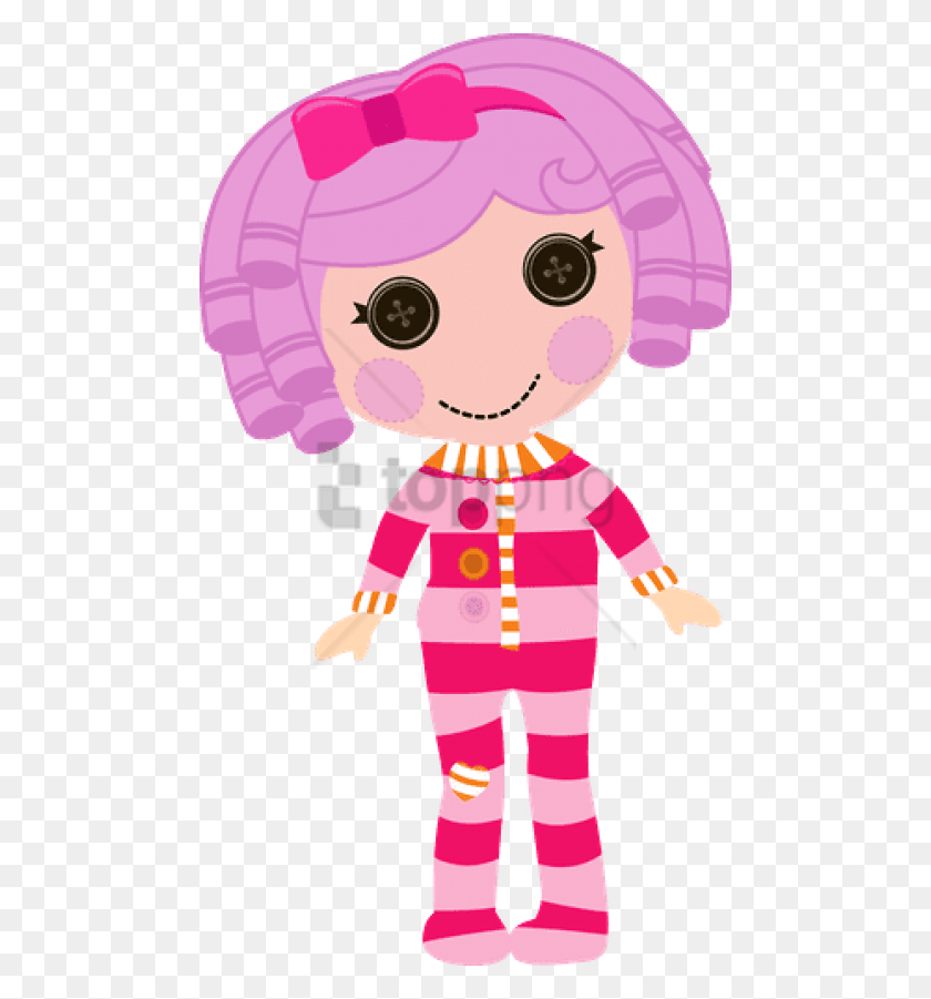 480x841 Free Lalaloopsy Pillow Featherbed Clipart Lalaloopsy Clipart, Purple, Toy, Person HD PNG Download