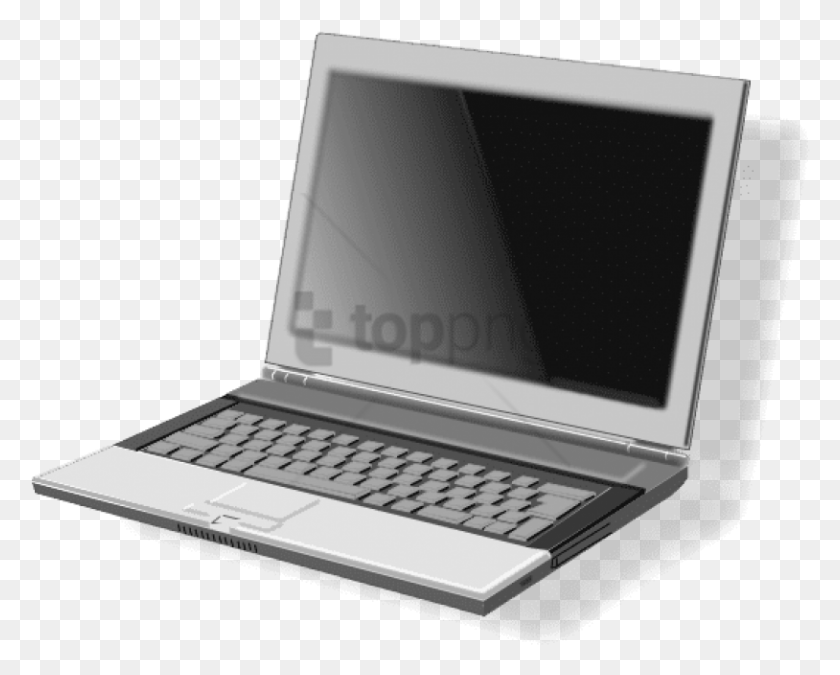 814x642 Free Laptop Clipart Image With Transparent Cartoon Laptop, Pc, Computer, Electronics HD PNG Download