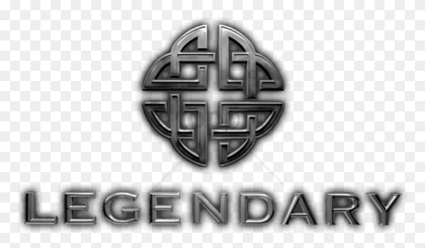 850x469 Free Legendary Pictures Logo Image With Transparent Legendary Pictures 2017 Logo, Symbol, Trademark, Fencing HD PNG Download