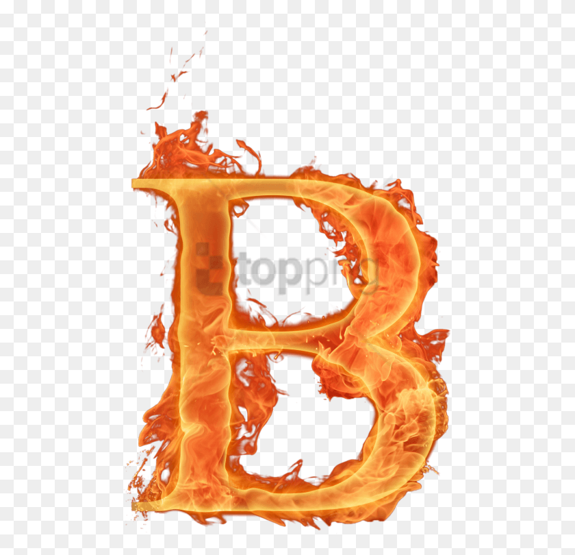 480x750 Free Letter B Fire Logo Image With Transparent Letter B Fire, Flame, Text, Bonfire HD PNG Download