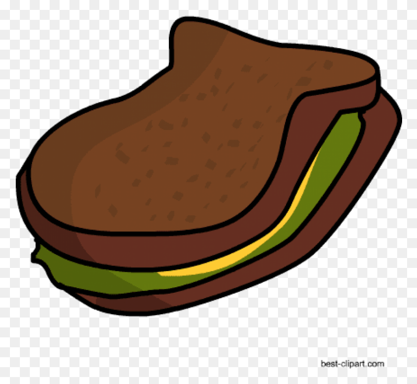 850x779 Descargar Png / Sándwich De Lechuga Hd Png