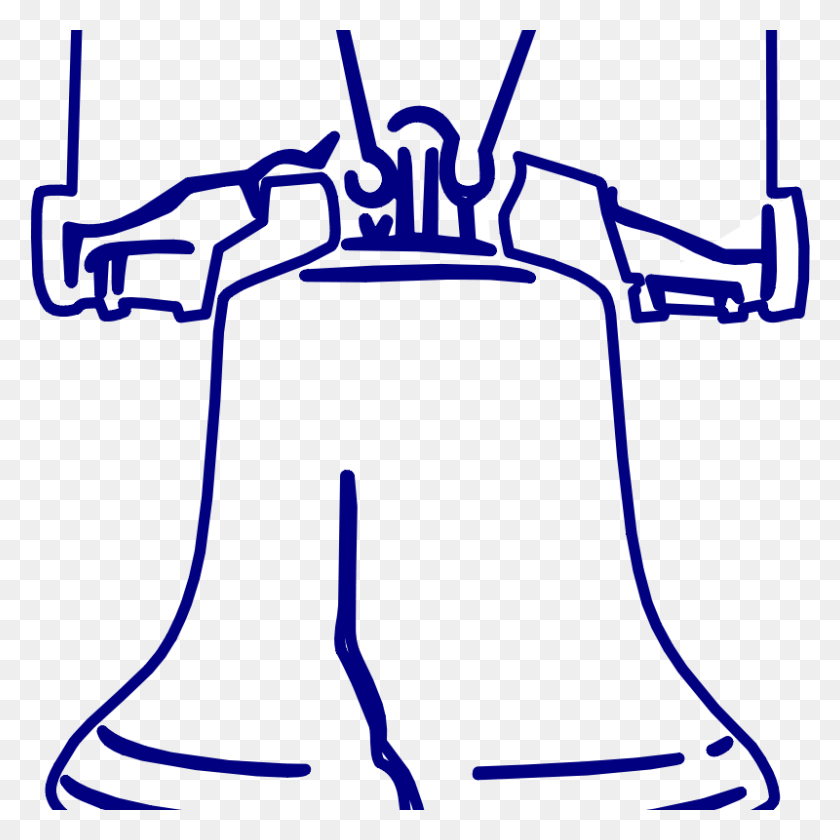 800x800 Free Liberty Bell Liberty Bell Outline, Musical Instrument, Chime, Windchime HD PNG Download