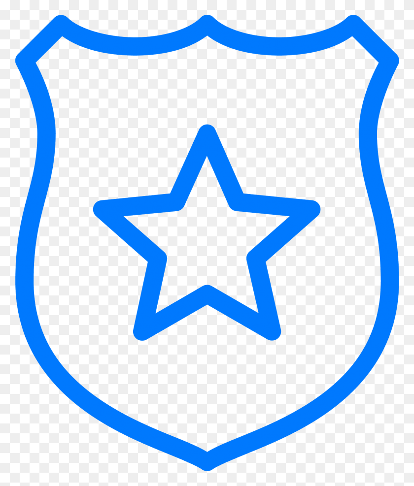 1336x1589 Free Library Badge Svg Law Enforcement Star With Border Icon, Symbol, Star Symbol, First Aid HD PNG Download