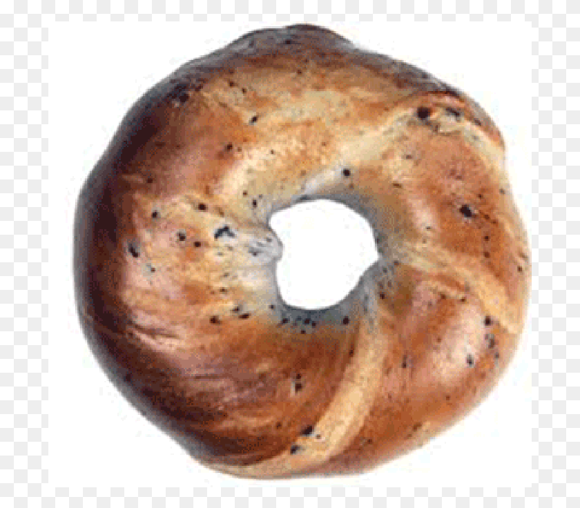 701x676 Free Library Bagel Transparent Raw Blueberry Bagel Transparent, Bread, Food HD PNG Download