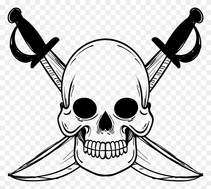 1187x1055 Free Library Sumptuous Skull Transparent Free Skull Tattoo 2018, Stencil, Lawn Mower, Tool HD PNG Download