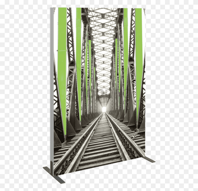 480x752 Free Light Fabric Display Images Background Vector Frame 10 Backwall Kit 15 Backlit, Railway, Transportation, Train Track Hd Png Download