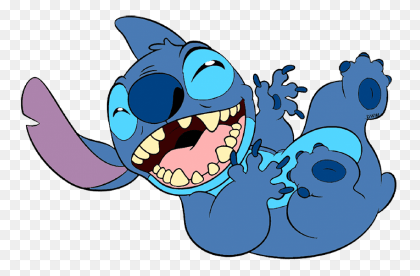 850x537 Free Lilo And Stitch Laughing Images Lilo And Stitch Laughing, Sea Life, Animal, Teeth HD PNG Download
