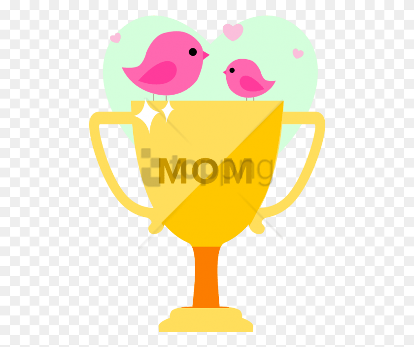 480x644 Free Limited Edition Mother39s Day Contest Cartoon, Trophy, Bird, Animal HD PNG Download