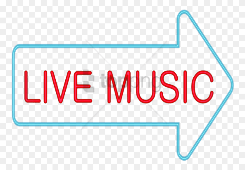 764x521 Free Live Music Neon Image With Transparent Sign, Light, Text, Word HD PNG Download
