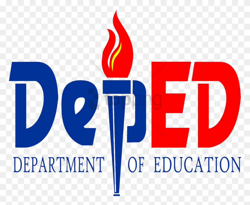 850x688 Free Logo Of Deped Image With Transparent Background Dep Ed, Torch, Light, Symbol HD PNG Download