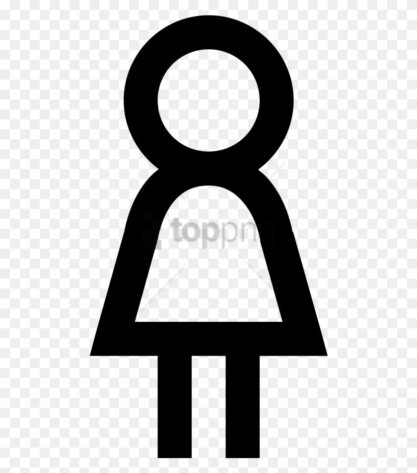 480x891 Free Logo Of The Girl Consists Of A Stick Figure, Cross, Symbol, Weapon HD PNG Download