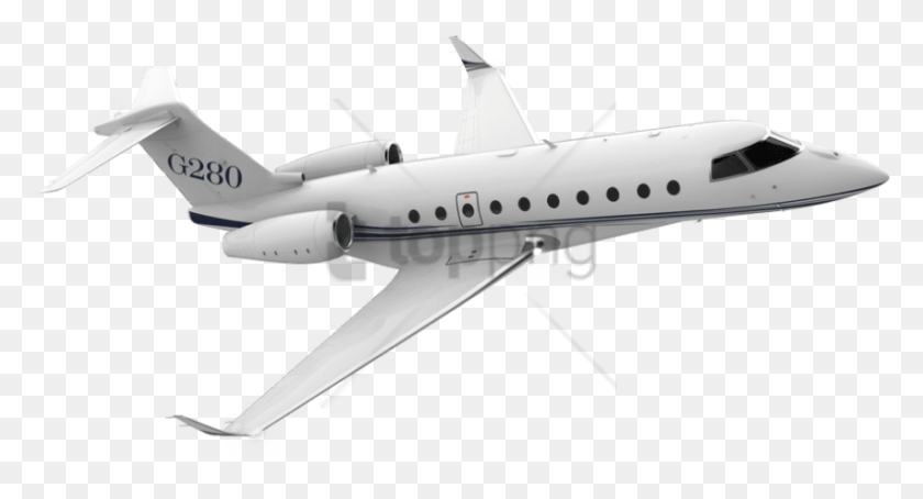 850x430 Free Long Airplane Wings Image With Transparent Business Jet, Aircraft, Vehicle, Transportation HD PNG Download