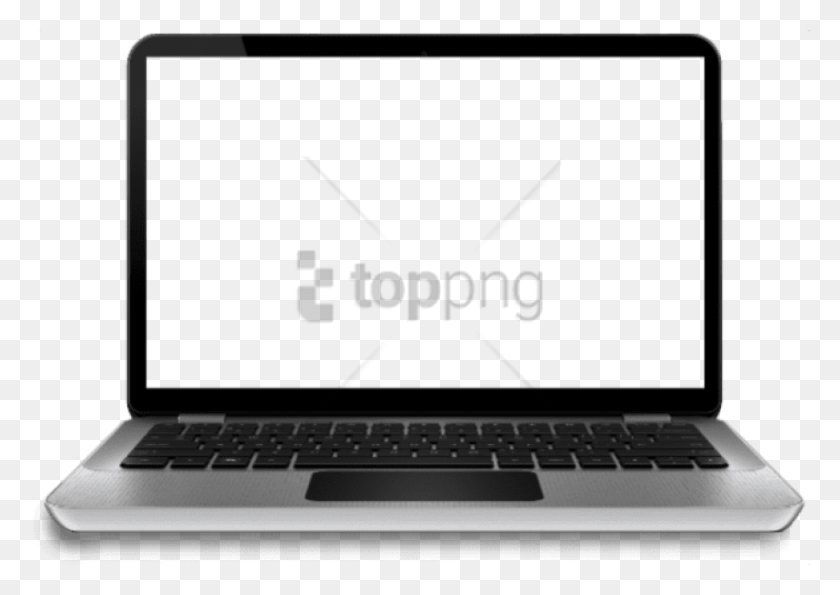850x584 Png Изображение - Ноутбук Mac С Прозрачным Экраном, Компьютер, Электроника Png.