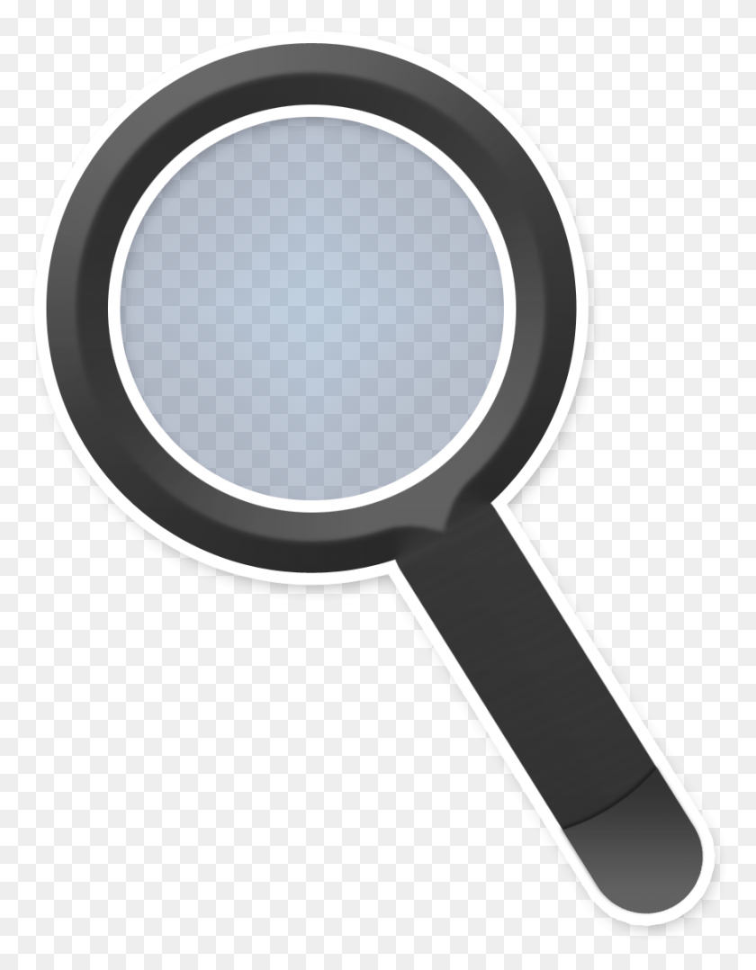 867x1132 Free Magnifying Glass Icon Circle, Magnifying HD PNG Download
