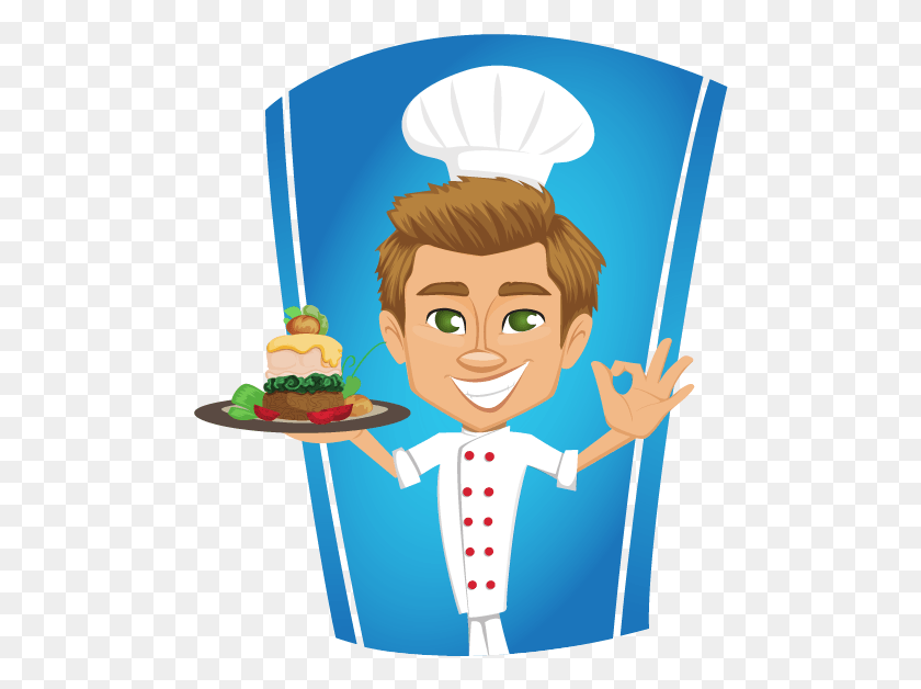 488x568 Free Male Chef Clipart, Person, Human HD PNG Download