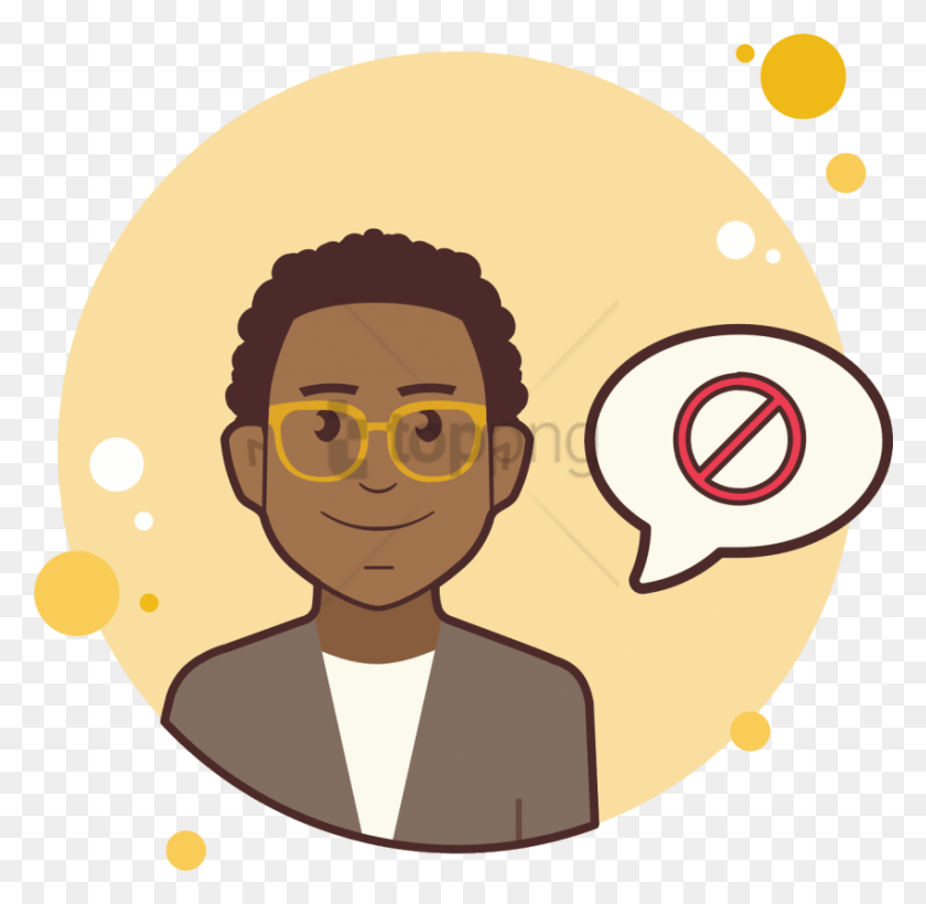 850x829 Free Man In Yellow Glasses Stop Sign Icon Portable Network Graphics, Head, Face, Person HD PNG Download