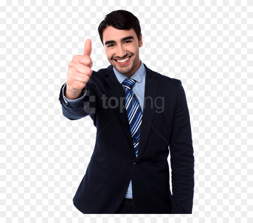 454x679 Free Men Pointing Thumbs Up Images Transparent Man Images, Tie, Accessories, Accessory HD PNG Download