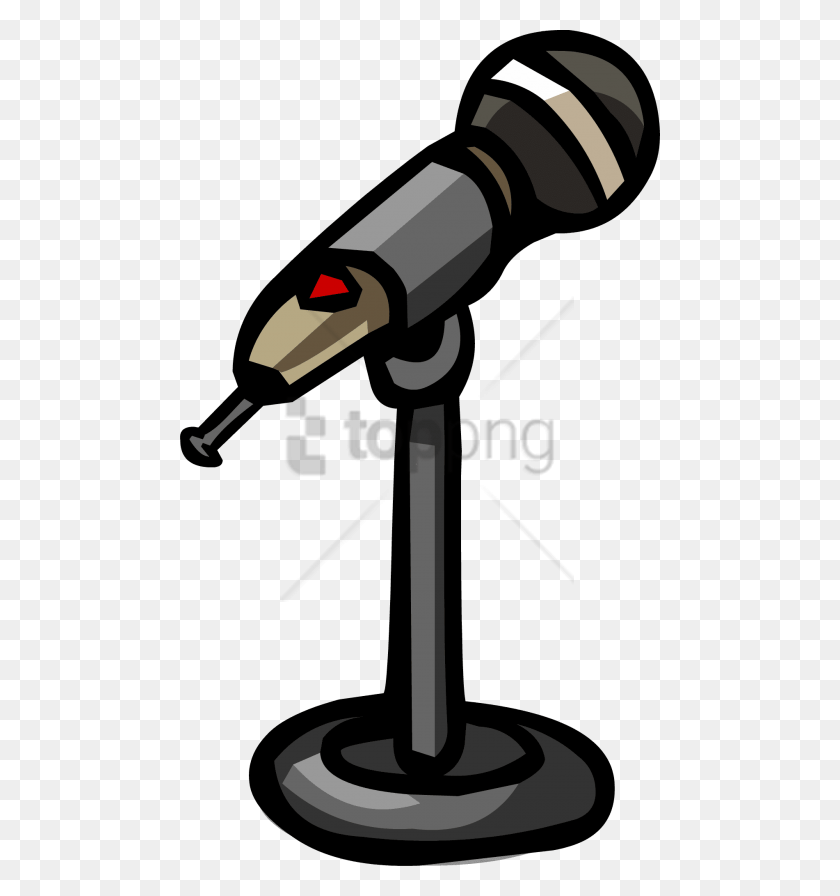 480x836 Free Microphone Club Penguin Image With Transparent Microphone Sprite, Telescope, Gas Pump, Pump HD PNG Download