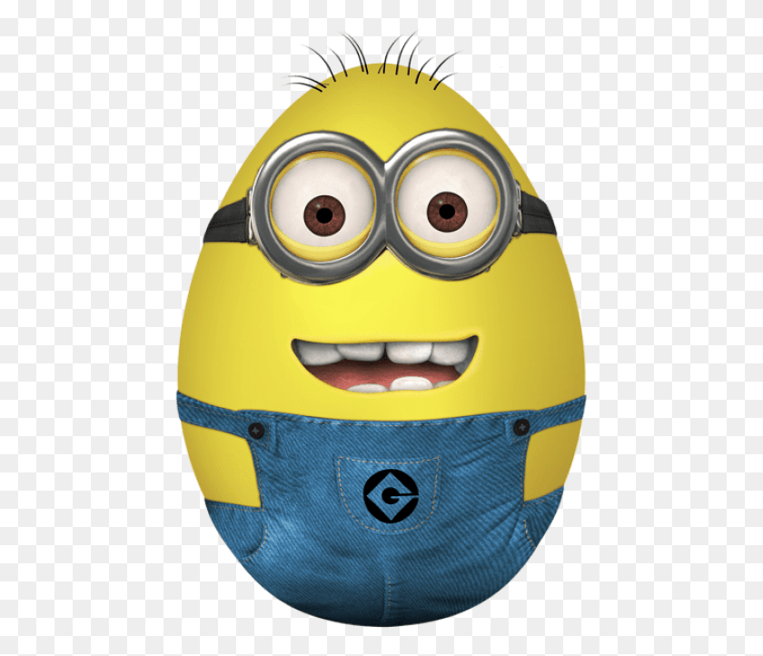 455x662 Free Minion Easter Egg Transparent Minion Easter Egg, Helmet, Clothing, Apparel HD PNG Download