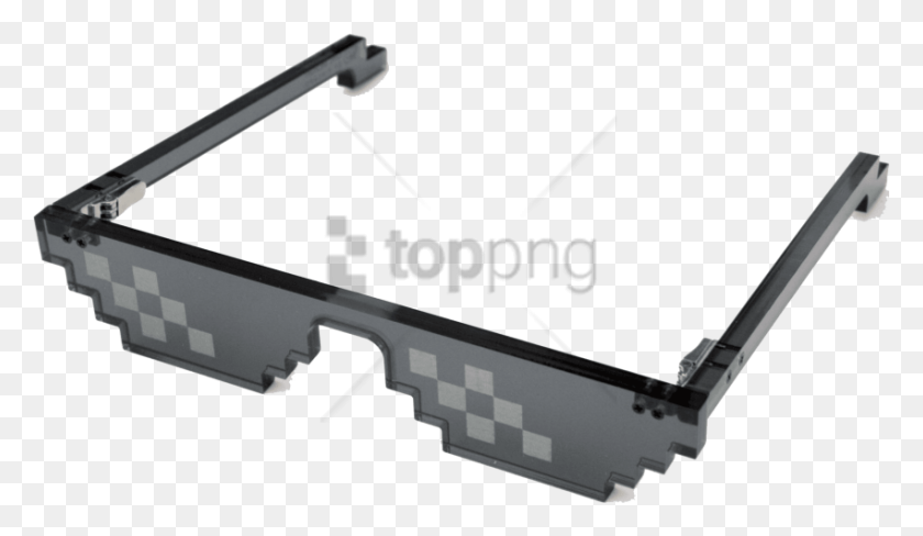 850x467 Free Mlg Glasses Real Life Image With Transparent Clout Goggles No Background, Tool, Gun, Weapon HD PNG Download
