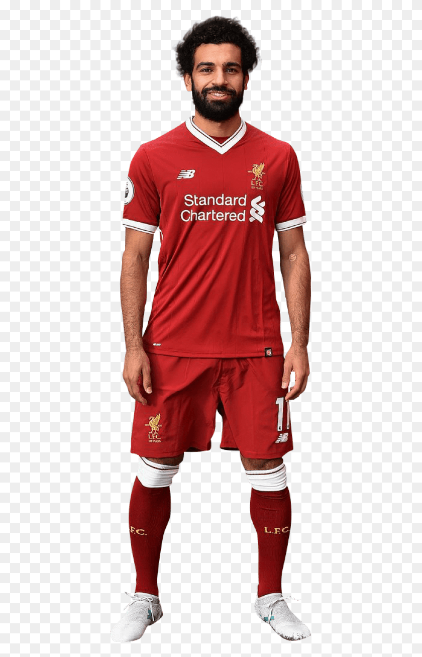 400x1247 Free Mohamed Mohamed Salah 2017, Clothing, Apparel, Person HD PNG Download