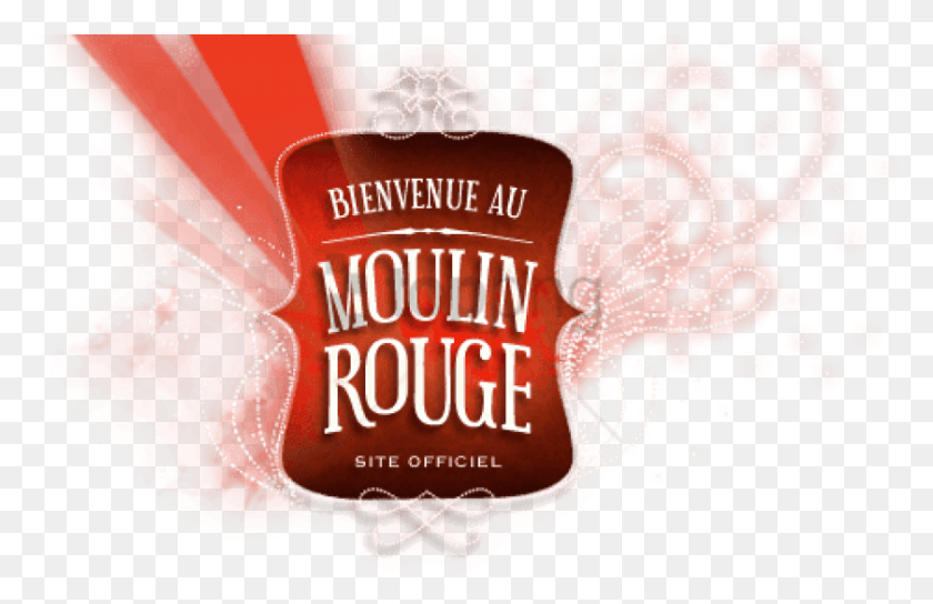 840x522 Free Moulin Rouge Logo Image With Transparent Illustration, Symbol, Trademark, Text HD PNG Download