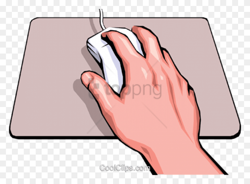850x610 Free Mouse Image With Transparent Background Mouse, Mat, Mousepad, Hand HD PNG Download