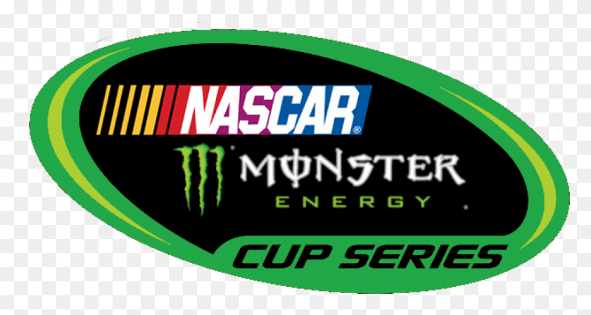 850x423 Descargar Png Nascar Monster Energy Cup Series, Nascar Monster Energy Cup Series, Logotipo, Texto, Palabra, Alfabeto Hd Png