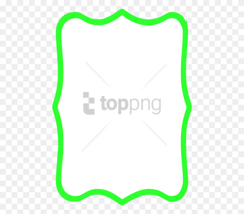 480x675 Free Neon Green Border Images Background Lime Green Border Clip Art, Text, Plant, Label HD PNG Download