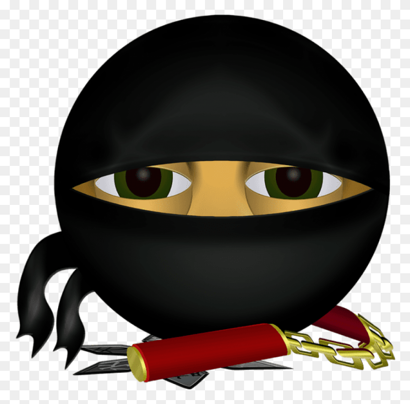 850x837 Free Ninja Emoji Images Background Emoji Ninja, Helmet, Clothing, Apparel HD PNG Download