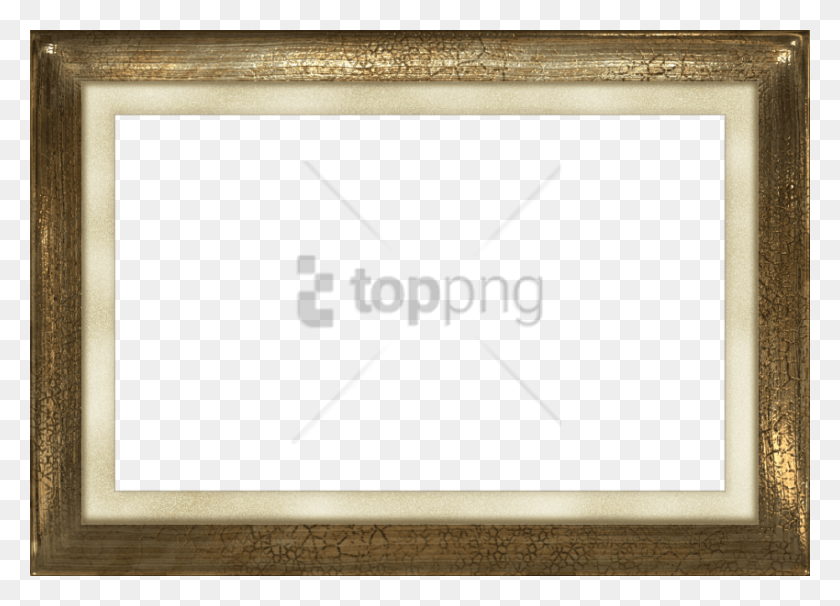 850x595 Free Old Wooden Frame Image With Transparent Old Frame Transparent, Text, Scroll, Label HD PNG Download