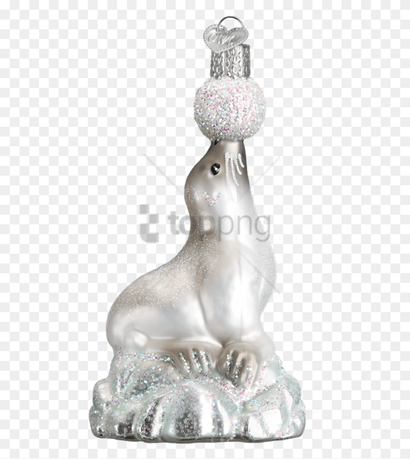 480x881 Free Old World Christmas Arctic Sea Lion Blown Figurine, Snowman, Winter, Snow HD PNG Download