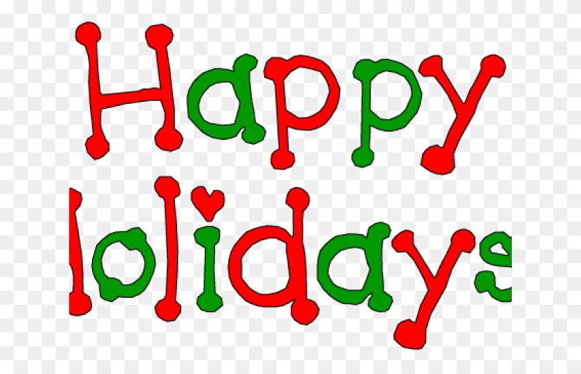 640x480 Free On Dumielauxepices Net Holiday Season Happy Holidays Clip Art, Alphabet, Text, Light HD PNG Download