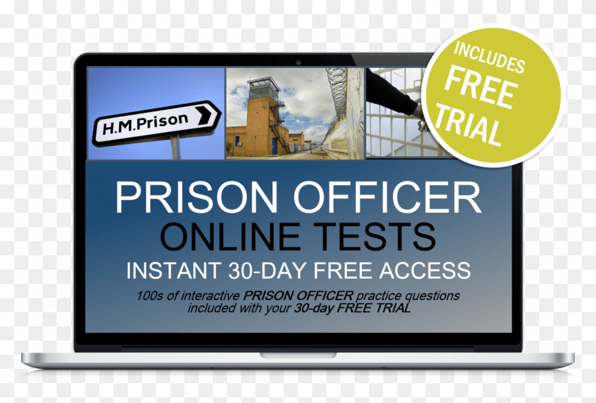 1227x800 Free Online Interactive Prison Officer Practice Tests Prison, Advertisement, Poster, Flyer HD PNG Download